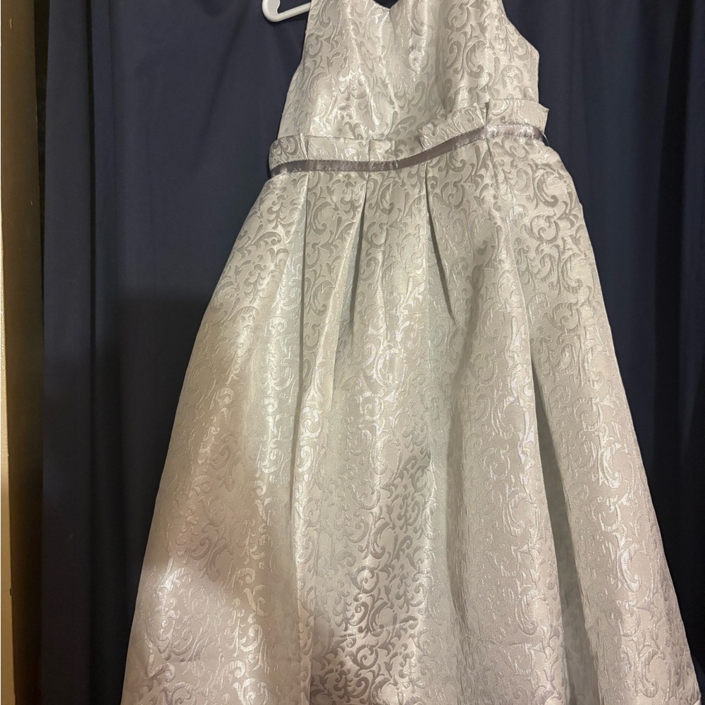 Elegant White Kids Dress